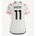 Juventus Filip Kostic #11 Bortedrakt Dame 2023-24 Korte ermer